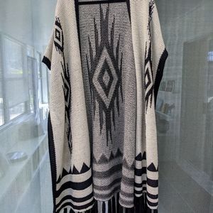 Southwest Knitted Poncho